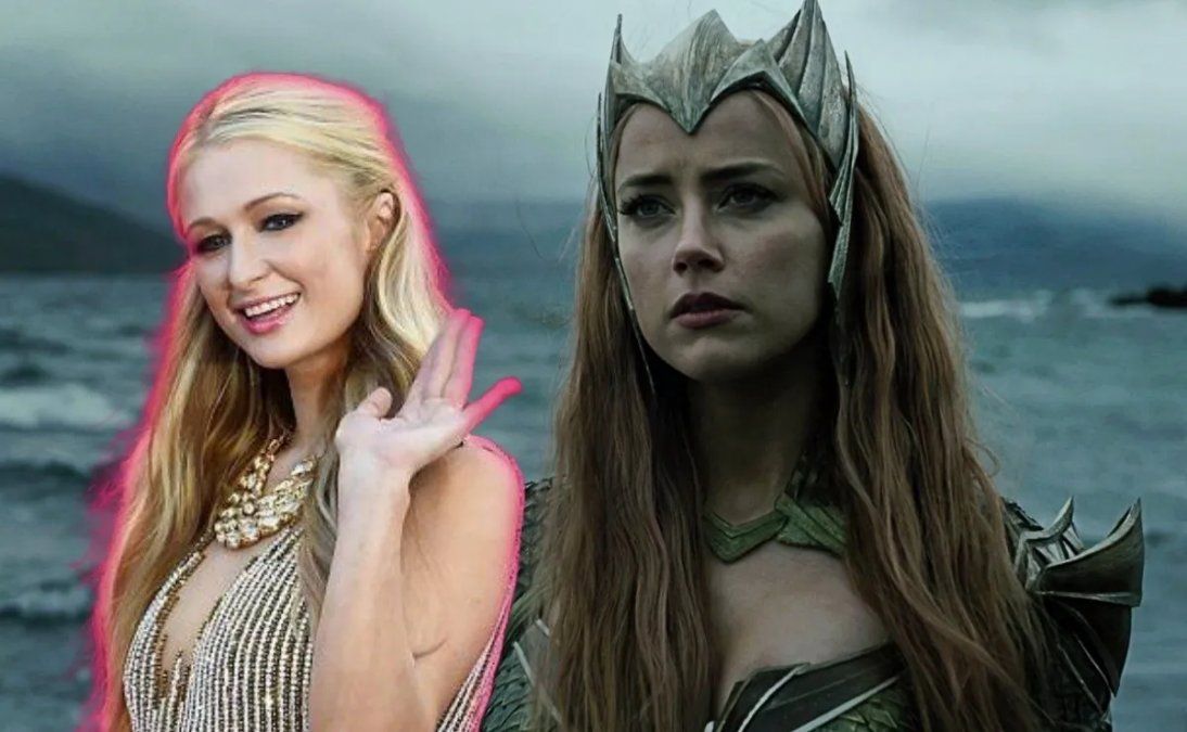 Paris Hilton podría ser quien reemplace a Amber Heard como Mera en Aquaman 2