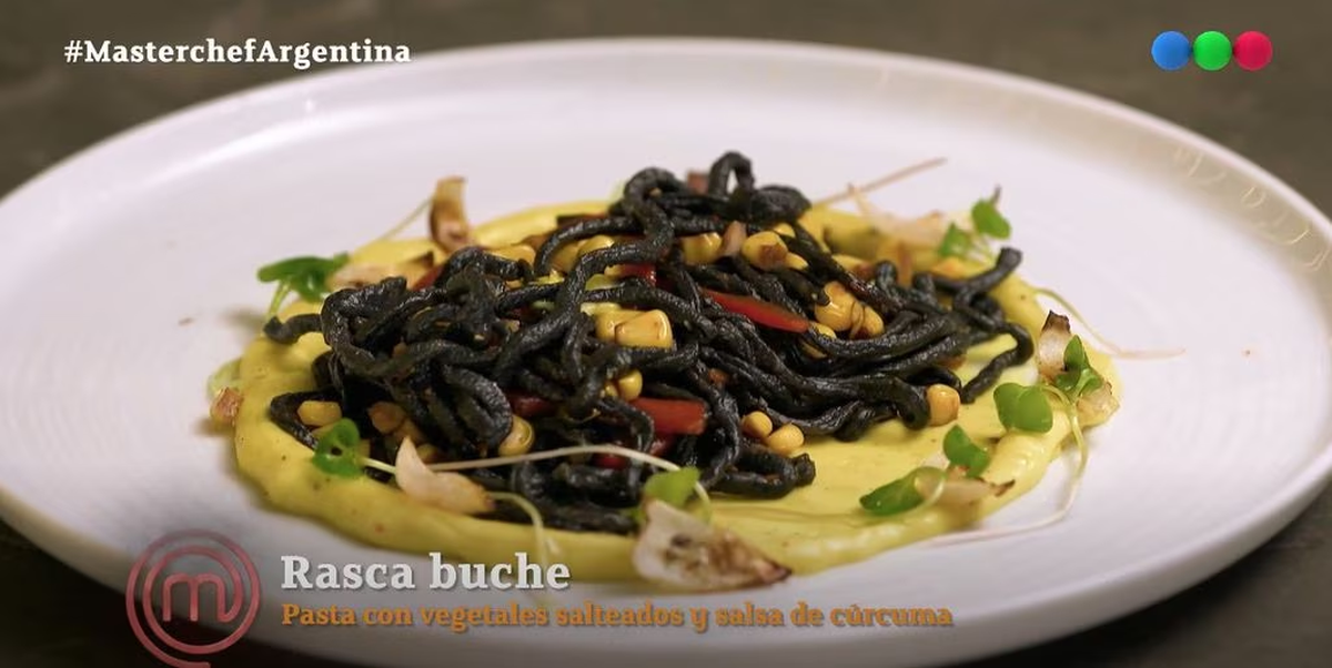 Este fue el plato que presentó Antonio en MasterChef en honor a su familia. Foto: MasterChef Argentina