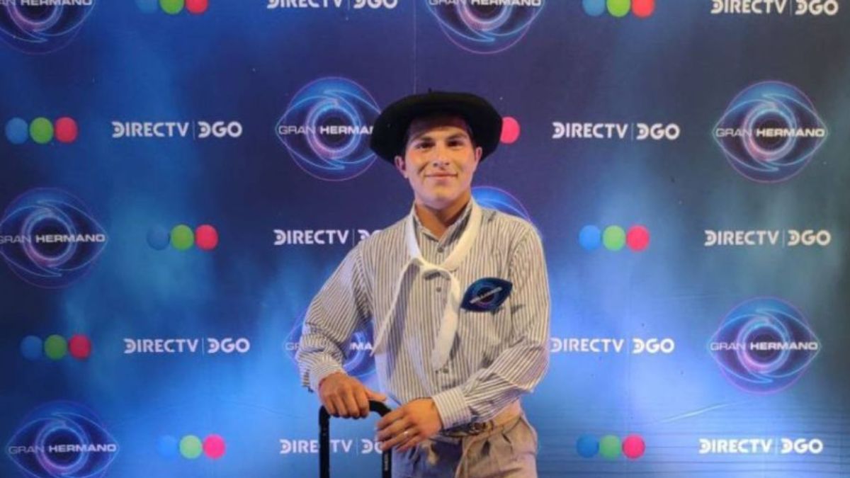 Williams López, el gaucho de Gran Hermano. Williams López, el gaucho de Gran Hermano.