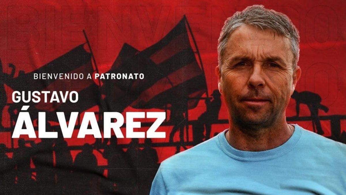 Gustavo Álvarez, el nuevo entrenador de Patronato