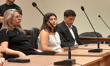 Escudero estuvo asistido por la abogada Macarena Olivera. Escudero estuvo asistido por la abogada Macarena Olivera.