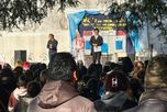 Los alumnos de barrio Yapeyú celebraron el acto patrio antes del inicio de las vacaciones de invierno en Santa Fe. Los alumnos de barrio Yapeyú celebraron el acto patrio antes del inicio de las vacaciones de invierno en Santa Fe.