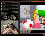 las lagrimas de emocion de un gamer al romper el record mundial de super mario 64