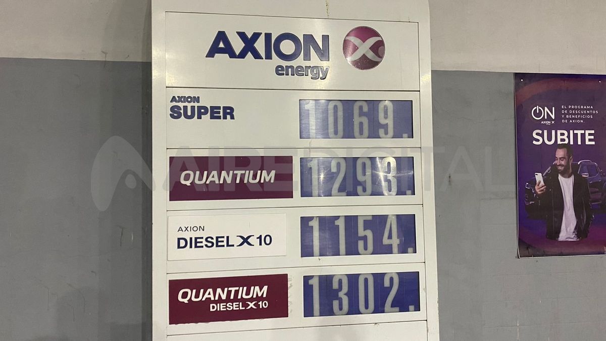 Nuevos importes de combustibles en Axion Nuevos importes de combustibles en Axion