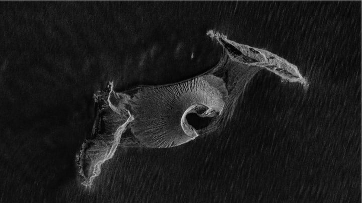 Los investigadores encontraron en la isla una comunidad inesperada (NASA).