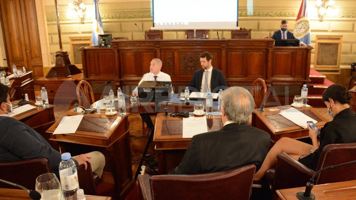 Marcelo Sain habló del caso Oldani en su reunión con los legisladores.