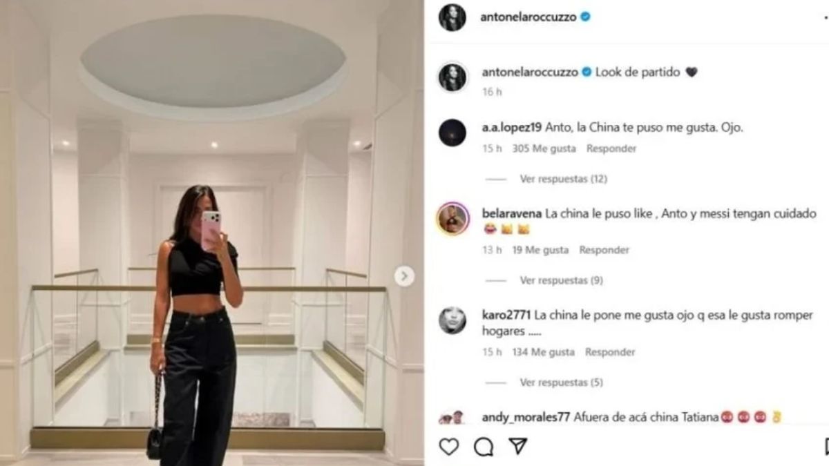 La publicación de Antonela Roccuzzo que encendió la polémica. La publicación de Antonela Roccuzzo que encendió la polémica.