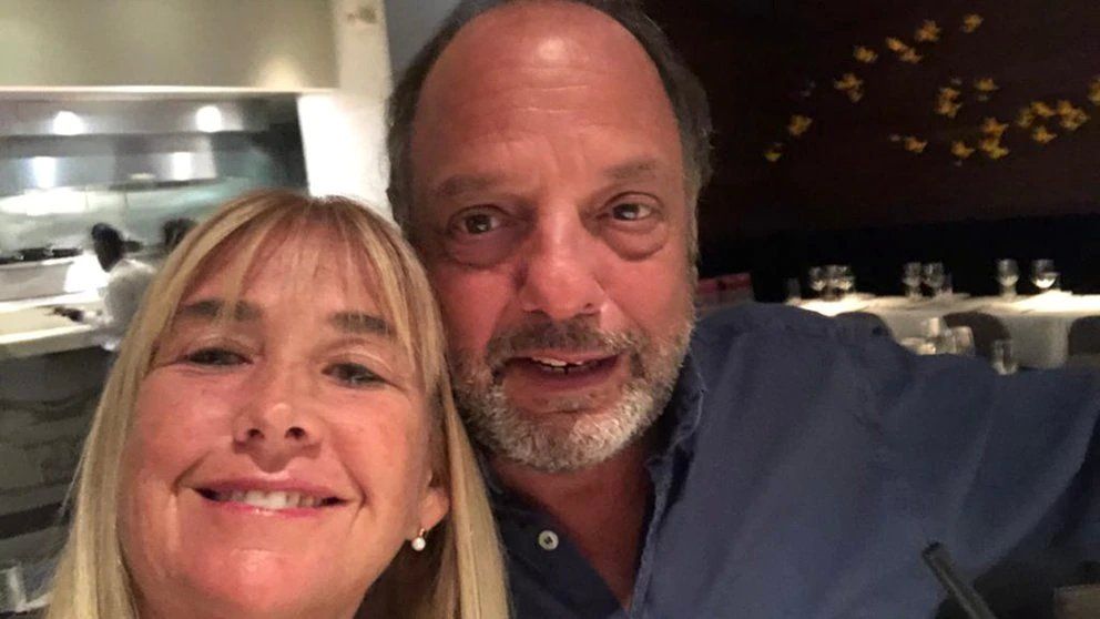 Baby Etchecopar conoció a Silvina por medio de un amigo.