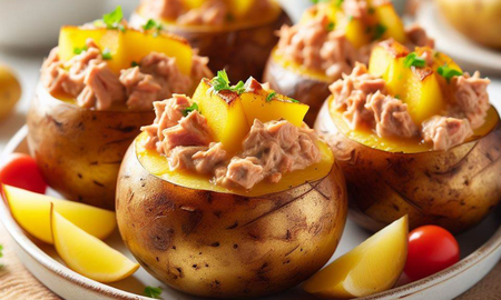 Papas rellenas de atún: la receta fácil y rápida para sorprender a la familia Papas rellenas de atún: la receta fácil y rápida para sorprender a la familia