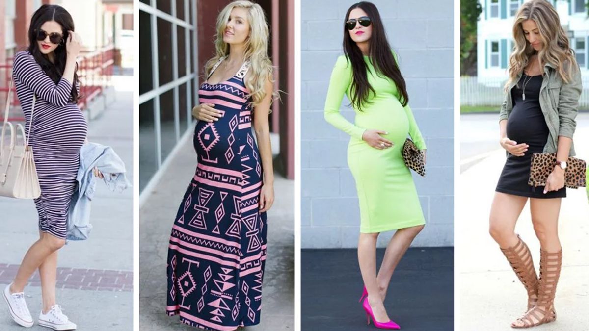 Outfits para embarazadas que no quieren renunciar a su coquetería