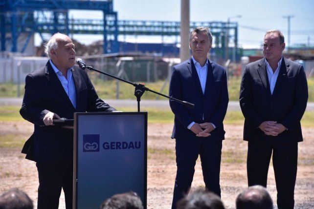 Lifschitz celebró la nueva acería: “No es lo mismo fabricar acero que caramelos”