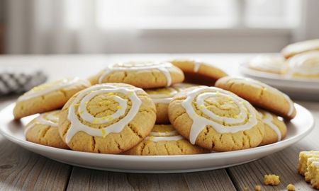 Receta para unas galletitas de limón con solo 6 ingredientes. Receta para unas galletitas de limón con solo 6 ingredientes.