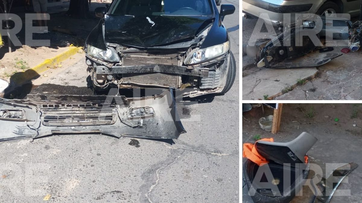 El motociclista se encuetra en grave estado tras un grave accidente en el norte de Santa Fe. &nbsp;