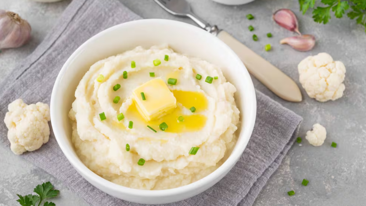 Receta de puré de coliflor.