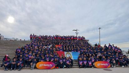 Santa Fe recibió la Copa Campeón Nacional por su desempeño en los Juegos Nacionales Evita 2025