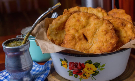 Receta de tortas fritas sin grasa. Receta de tortas fritas sin grasa.