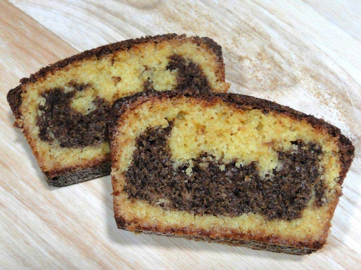 El budín marmolado con harina integral es una opción mucho más saludable. El budín marmolado con harina integral es una opción mucho más saludable. 