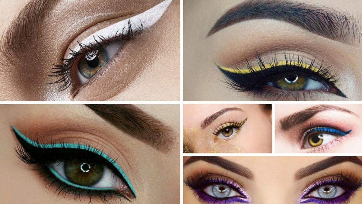 Delineados de colores vienen, para darle un vida al maquillaje