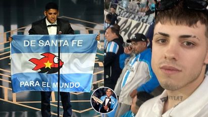 Quién es el hincha argentino nominado por FIFA a los premios The Best, que una vez ganó un fanático de Colón