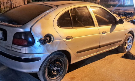 El auto fue encontrado en la zona oeste de Rosario. El auto fue encontrado en la zona oeste de Rosario.