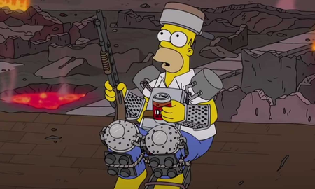 Los Simpson predijeron los disturbios en el Capitolio de los Estados Unidos Los Simpson predijeron los disturbios en el Capitolio de los Estados Unidos