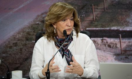 La ministra de Infraestructura, Silvina Frana anunció obras en Costanera Oeste y la defensa del Terraplén Garello.&nbsp;