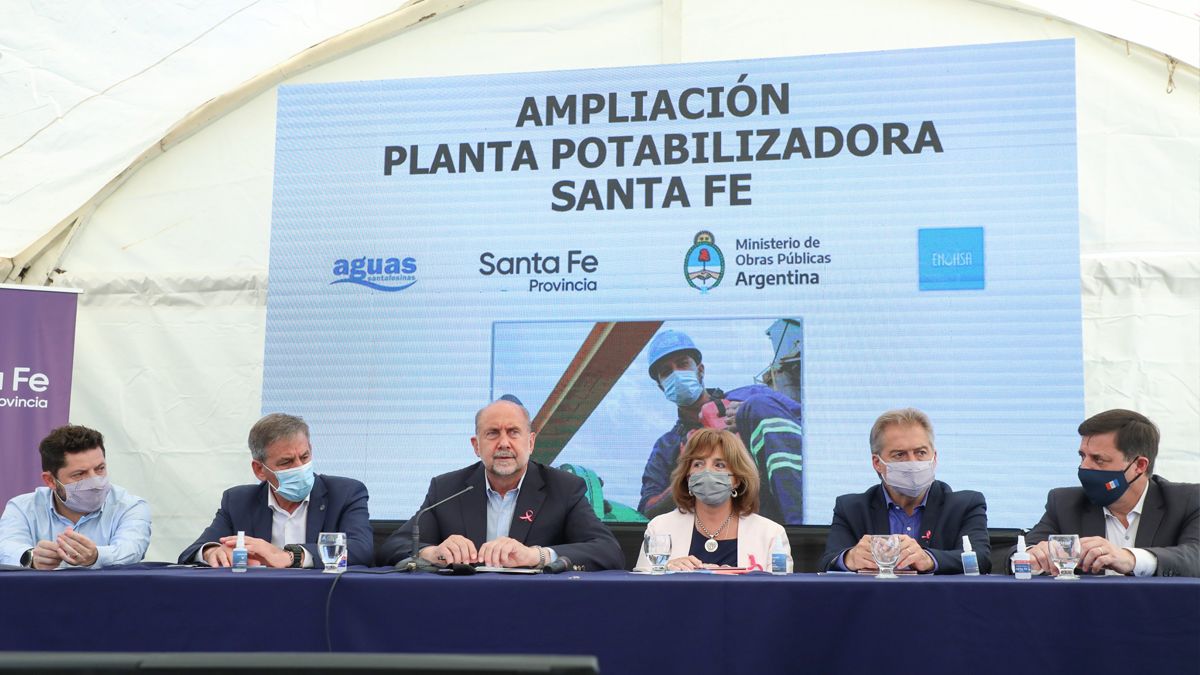 La obra fue licitada el 19 de octubre pasado por Aguas Santafesinas S.A.