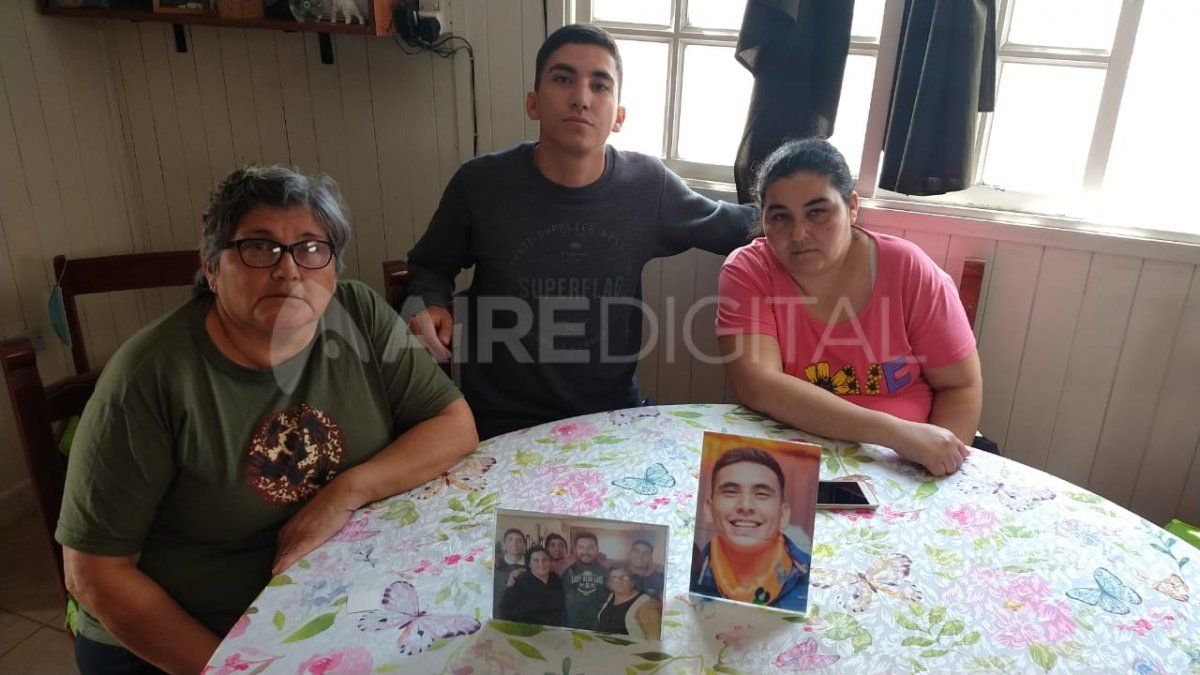 Azucena junto a Pablo y Paola