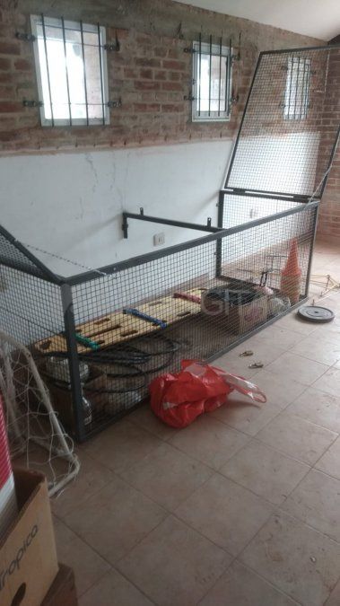 Los directivos ingresaron a los vestuarios y baños y se encontraron con todas las faltantes.