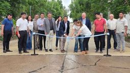 Se realizaron una serie de actos donde se habilitaron obras educativas y urbanas.