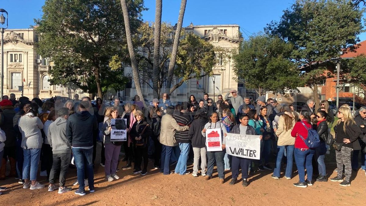Marcha para pedir justicia por Walter Paglia&nbsp;