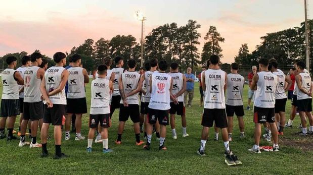 Colón de San Justo comenzó la pretemporada pensando en la Liga Santafesina de Fútbol. Foto: prensa Colón SJ.