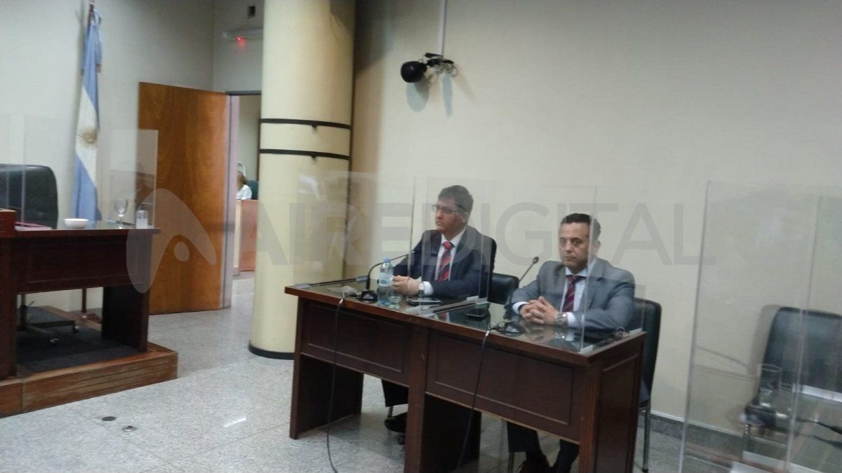 Pablo Darío Gomez de Olivera y Matías Maluccio, abogados defensores de Lepwalts