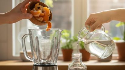 No las tires a la basura: la guía definitiva para licuar cáscaras de mandarina con vinagre y transformar la limpieza de tu hogar