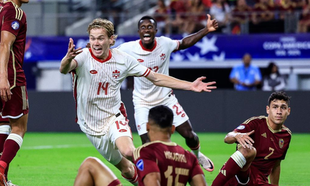 Canadá enfrentará a la Argentina de nuevo, esta vez por las semifinales de la Copa América. Canadá enfrentará a la Argentina de nuevo, esta vez por las semifinales de la Copa América.