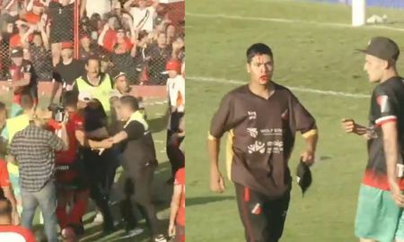 Escándalo en Maipú: jugadores a las trompadas con hinchas tras la derrota con Colegiales Escándalo en Maipú: jugadores a las trompadas con hinchas tras la derrota con Colegiales