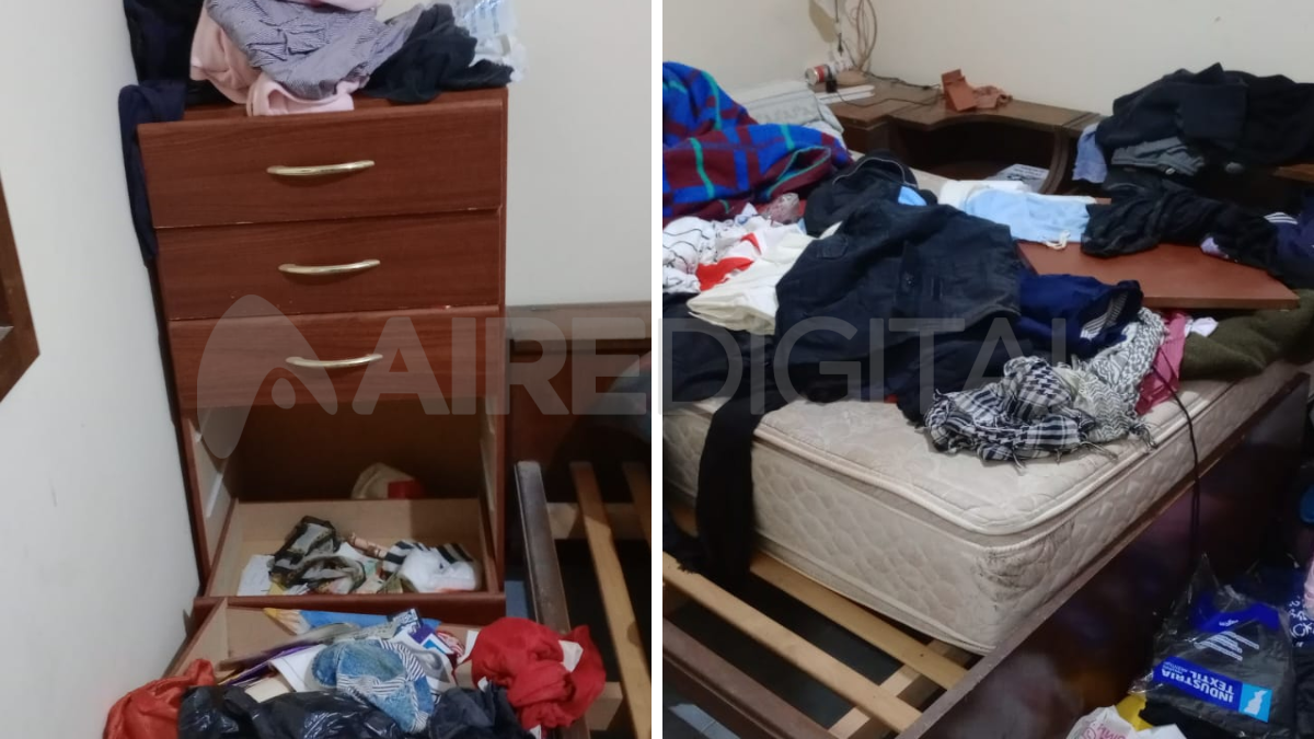 Desvalijaron una casa. Se llevaron electrodomésticos y revolvieron fotos y cartas. Desvalijaron una casa. Se llevaron electrodomésticos y revolvieron fotos y cartas.