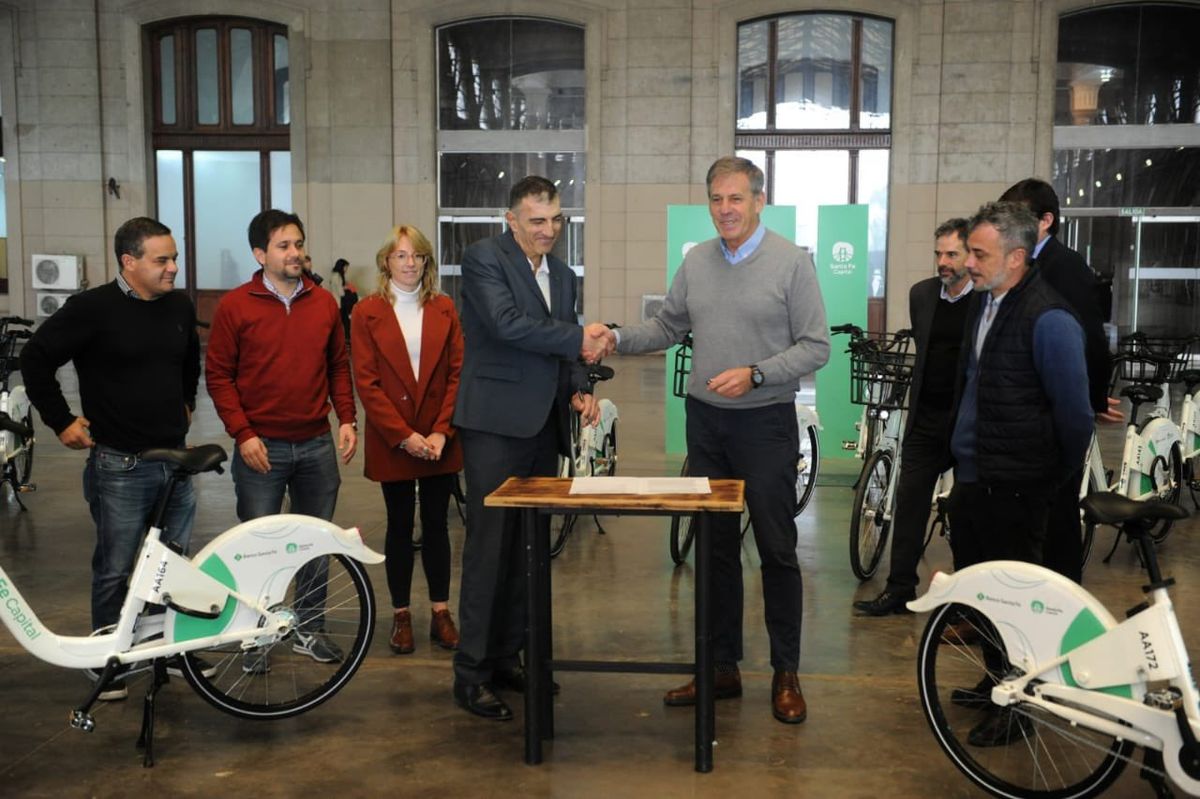 El convenio se rubricó en la Estación Belgrano. El convenio se rubricó en la Estación Belgrano. 