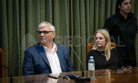 Marcos Barceló y Macarena Olivera, abogados defensores de Juan Trigatti Marcos Barceló y Macarena Olivera, abogados defensores de Juan Trigatti