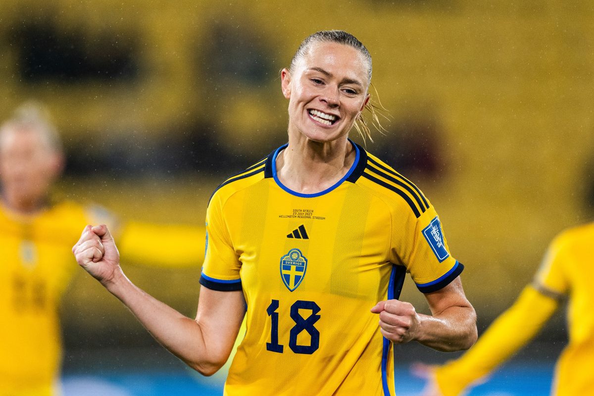 Suecia venció a Sudáfrica en su debut en el Mundial Femenino 2023.