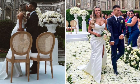 Así fue el tremendo casamiento de Lautaro Martínez y Agustina Gandolfo en Italia Así fue el tremendo casamiento de Lautaro Martínez y Agustina Gandolfo en Italia