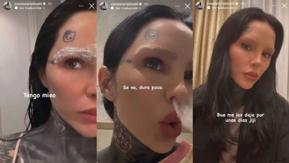 Cande Tinelli se aclaró las cejas y quedó irreconocible. Cande Tinelli se aclaró las cejas y quedó irreconocible.