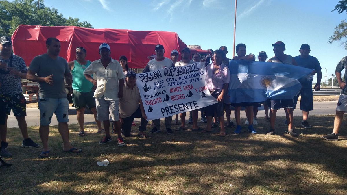 Pescadores harán cortes de ruta este miércoles.