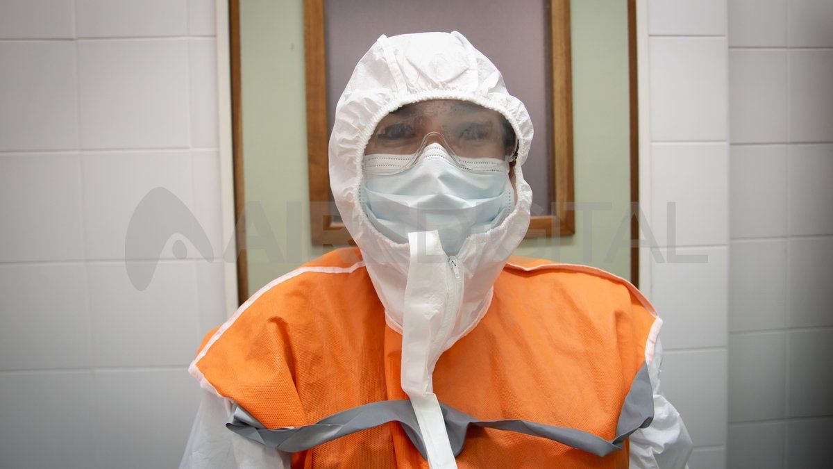 Los profesionales de la salud le pusieron el cuerpo a la lucha contra el coronavirus.