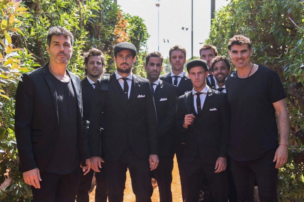 El equipo de la Copa Davis, al estilo Peaky Blinders