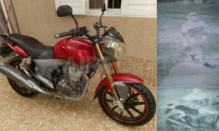 se compro una moto usada para poder trabajar, le rompieron la puerta a patadas y se la robaron se compro una moto usada para poder trabajar, le rompieron la puerta a patadas y se la robaron