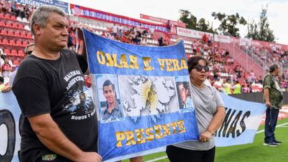 Emotivo homenaje a Excombatientes de Malvinas en la previa de Unión vs. Riestra en el 15 de Abril