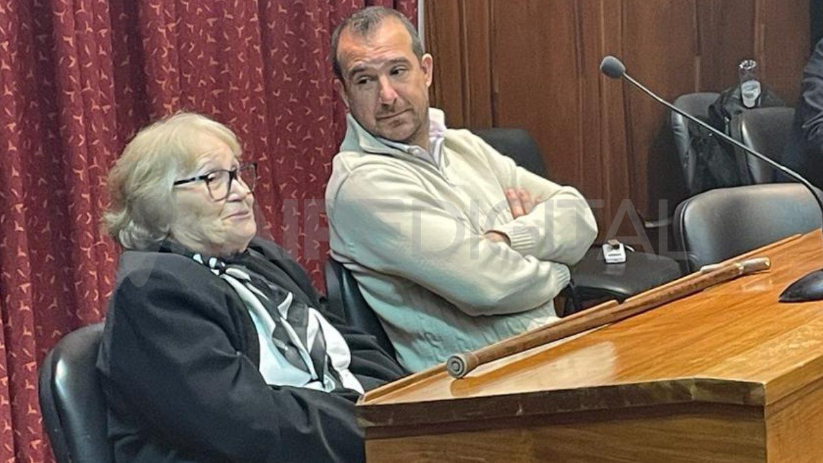 Tracy Dunningan y César Fariz, abogados defensores del hombre imputado Tracy Dunningan y César Fariz, abogados defensores del hombre imputado