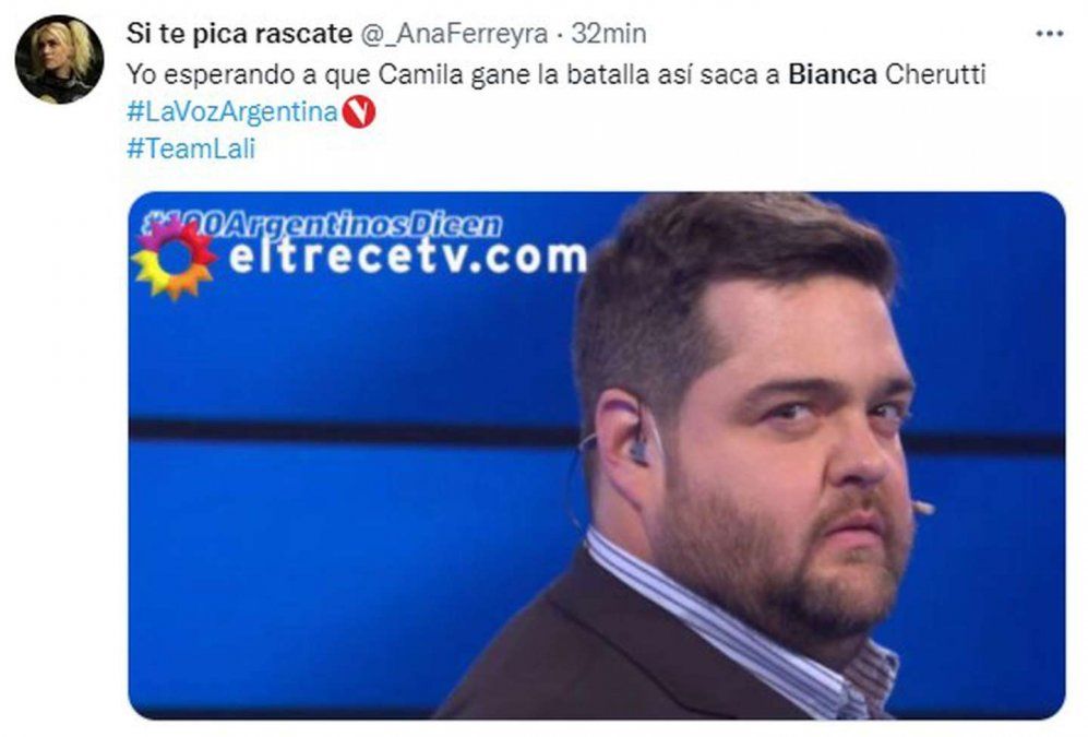 Twitter estalló en contra de La Voz Argentina.