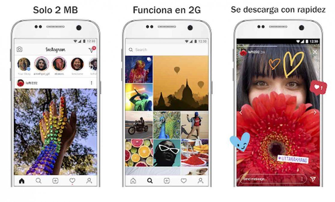 Instagram Lite busca dar una buena experiencia a usuarios con equipos más antiguos y conexiones inestables.